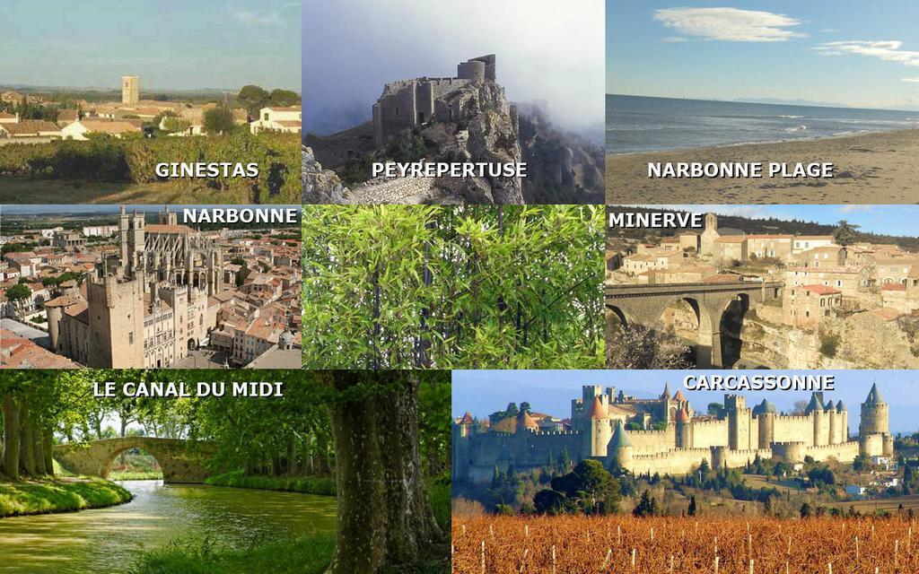 Le Gite Des Remparts Villa Ginestas Esterno foto